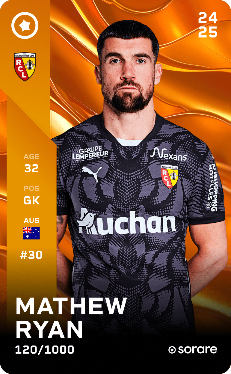Mathew Ryan 2024-25 • Limited 120/1000