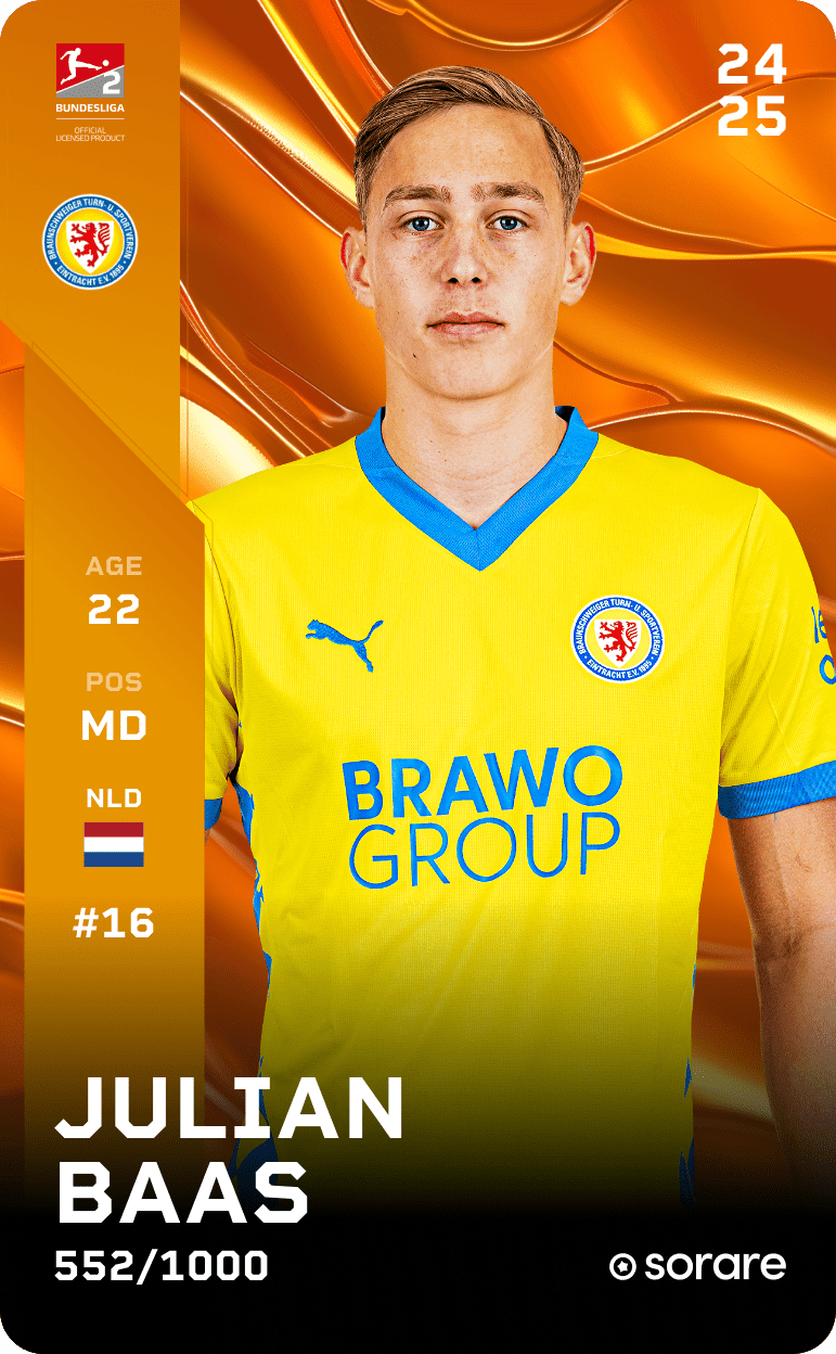 Julian Baas 2024-25 • Limited 552/1000