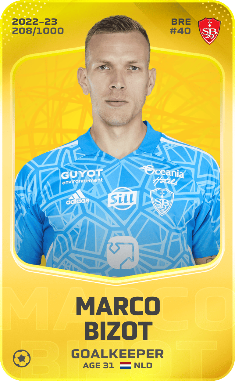 Marco Bizot 2022-23 • Limited 208/1000