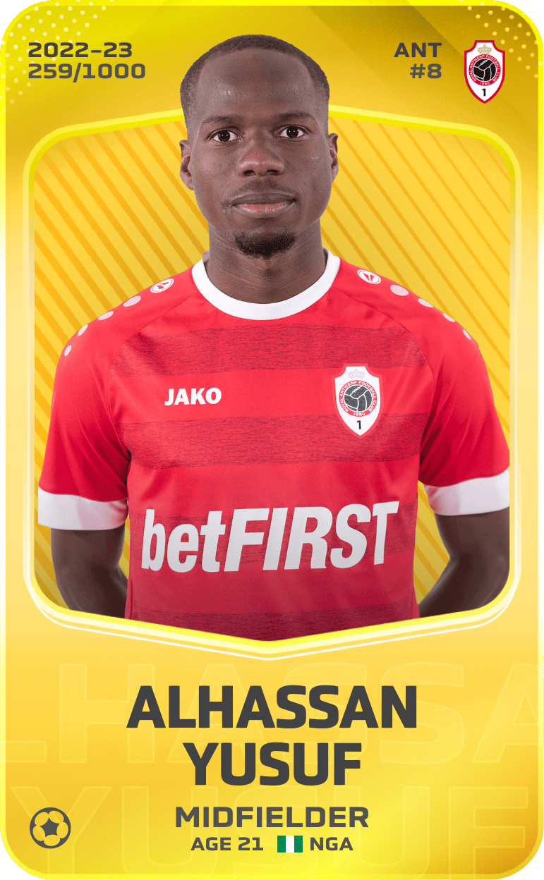Alhassan Yusuf 2022-23 • Limited 259/1000