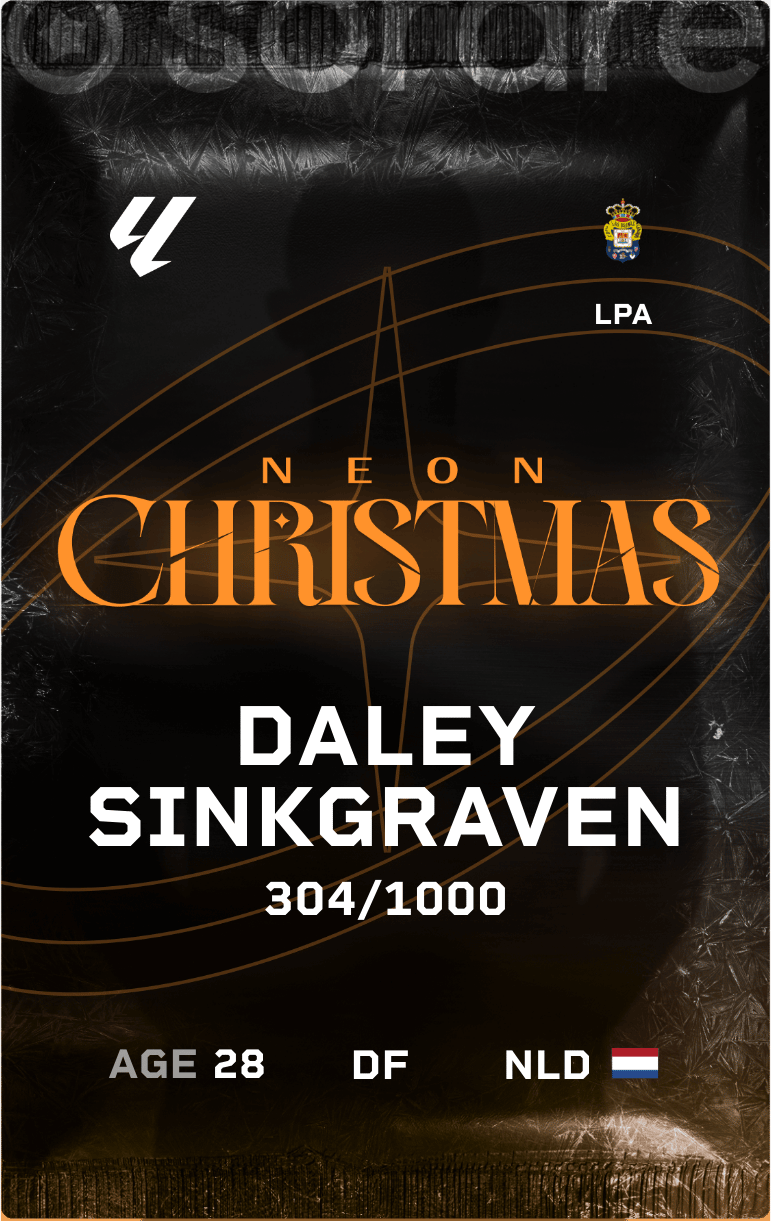 Daley Sinkgraven 2024-25 • Limited 304/1000