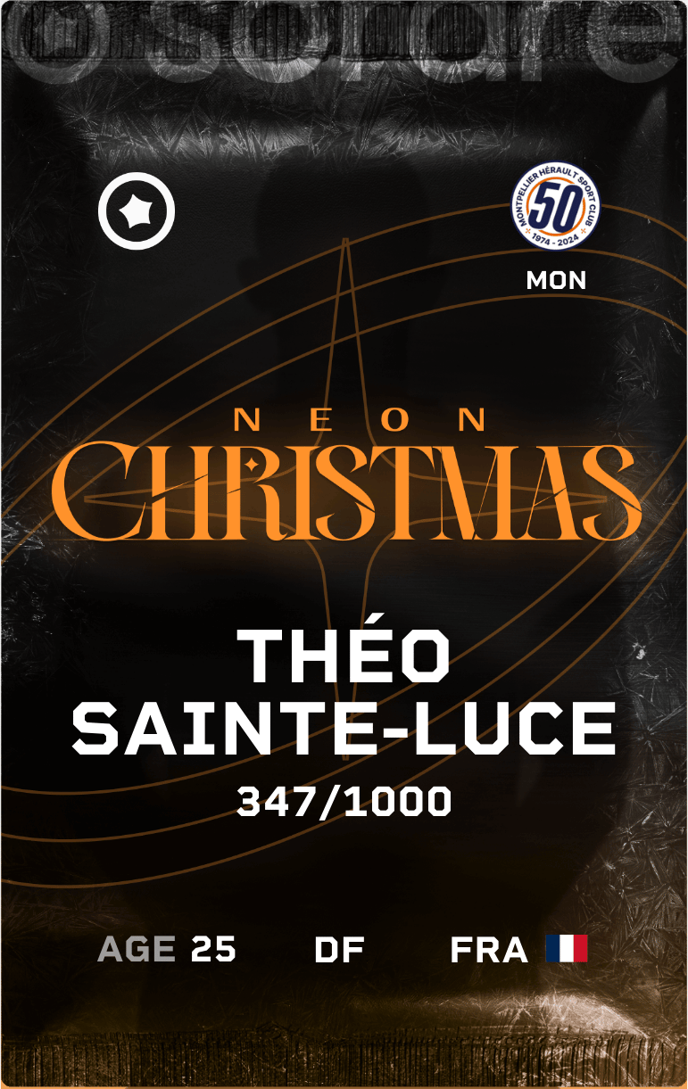 Théo Sainte-Luce 2024-25 • Limited 347/1000