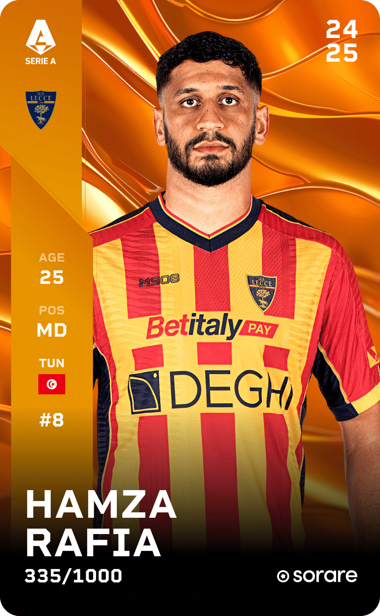 Hamza Rafia 2024-25 • Limited 335/1000