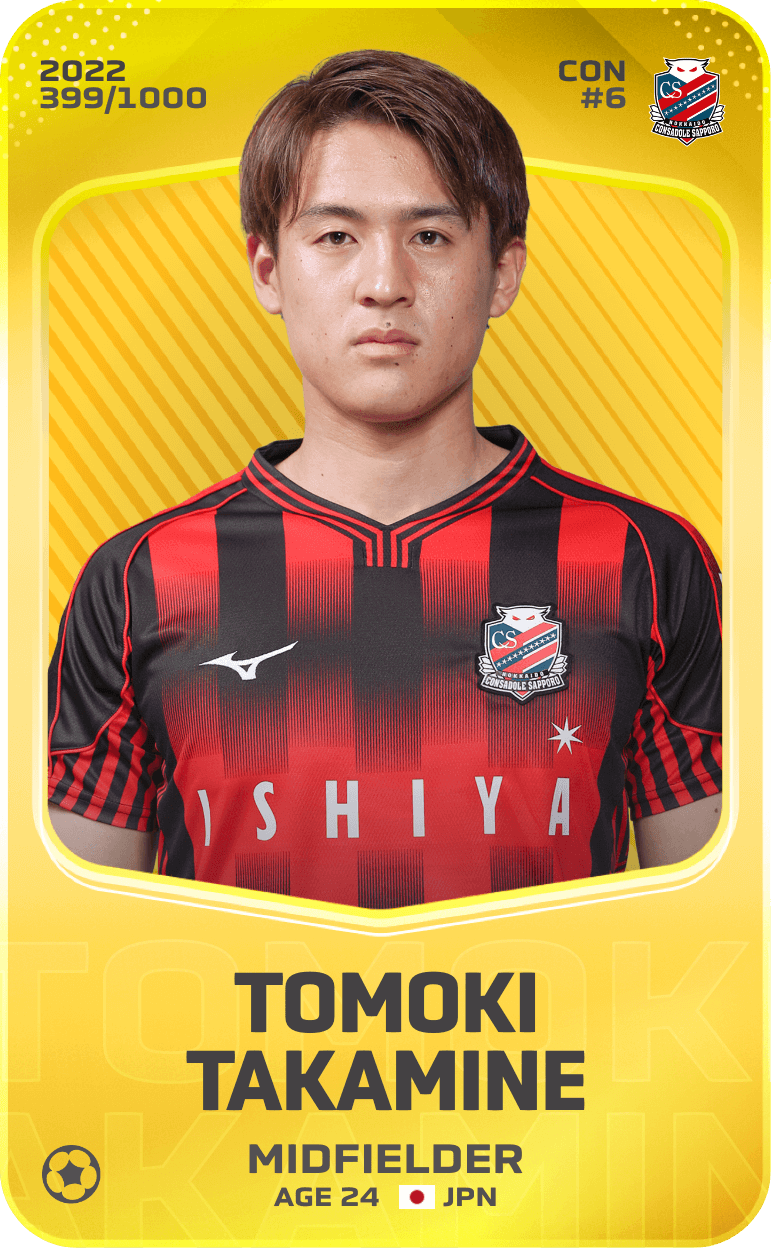 Tomoki Takamine 2022-23 • Limited 399/1000