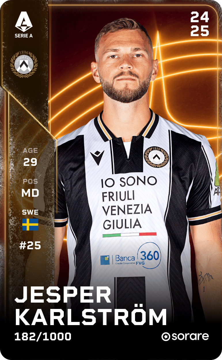 Jesper Karlström 2024-25 • Limited 182/1000