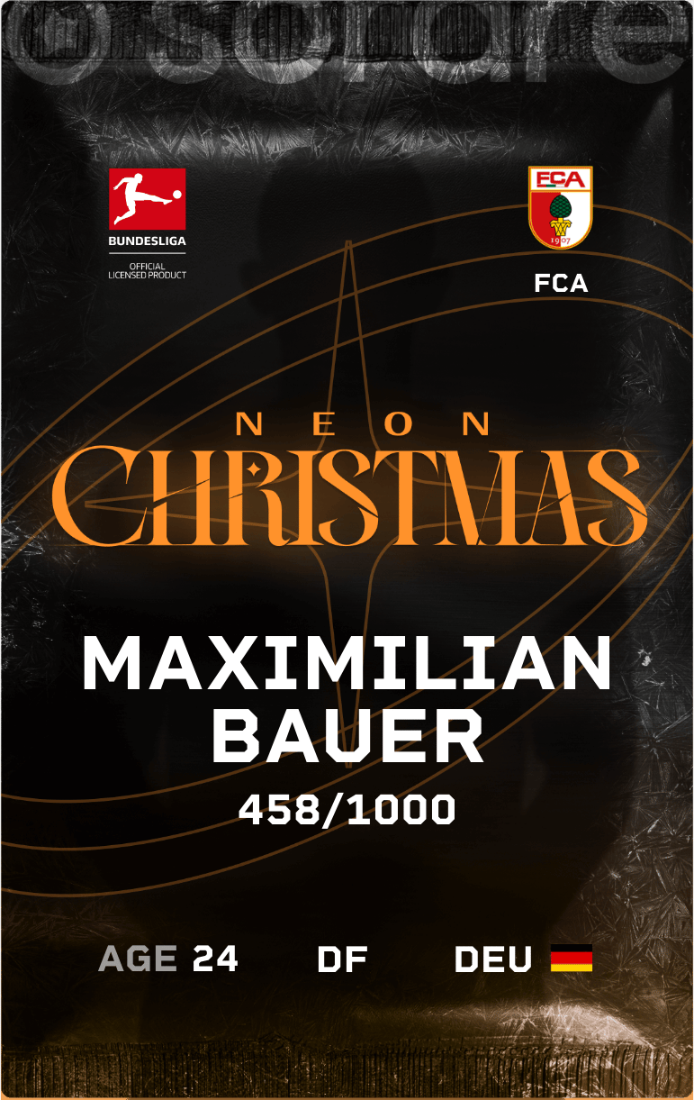 Maximilian Bauer 2024-25 • Limited 458/1000
