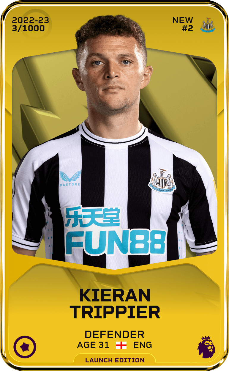 Kieran Trippier 2022-23 • Limited 3/1000
