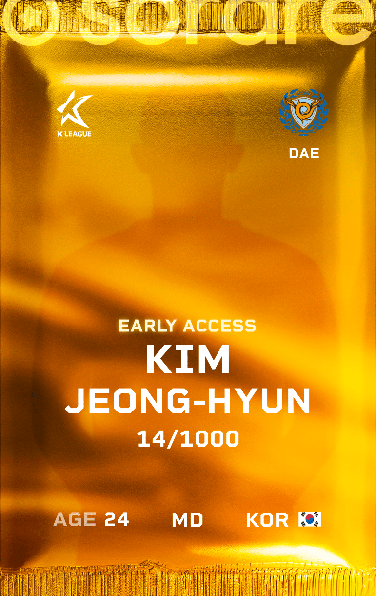 Kim Jung-Hyeon 2025-26 • Limited 14/1000