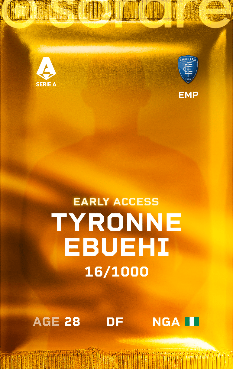 Tyronne Ebuehi 2024-25 • Limited 16/1000