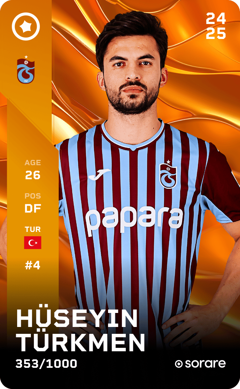 Hüseyin Türkmen 2024-25 • Limited 353/1000