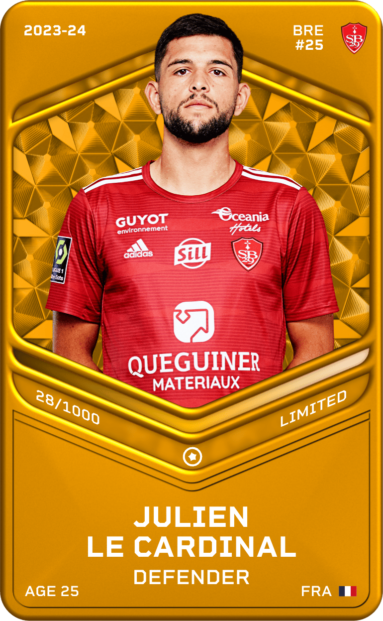Julien Le Cardinal 2023-24 • Limited 28/1000