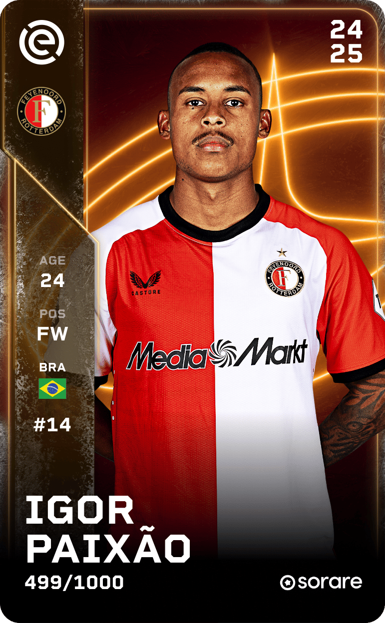 Igor Paixão 2024-25 • Limited 499/1000