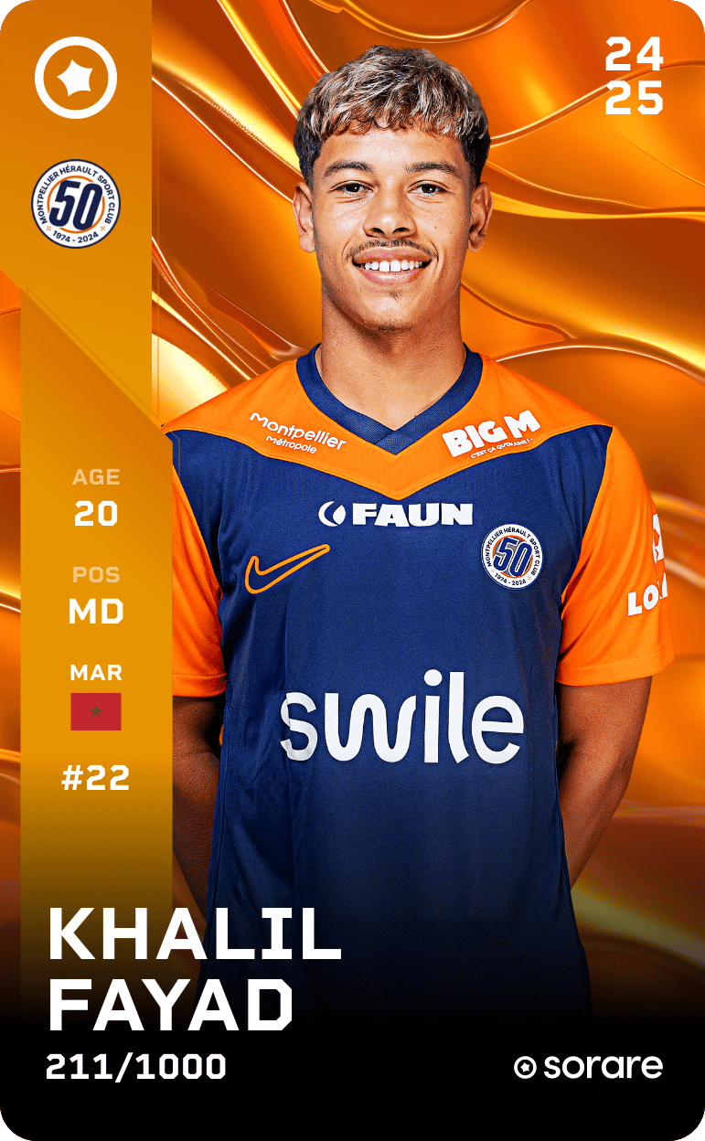 Khalil Fayad 2024-25 • Limited 211/1000