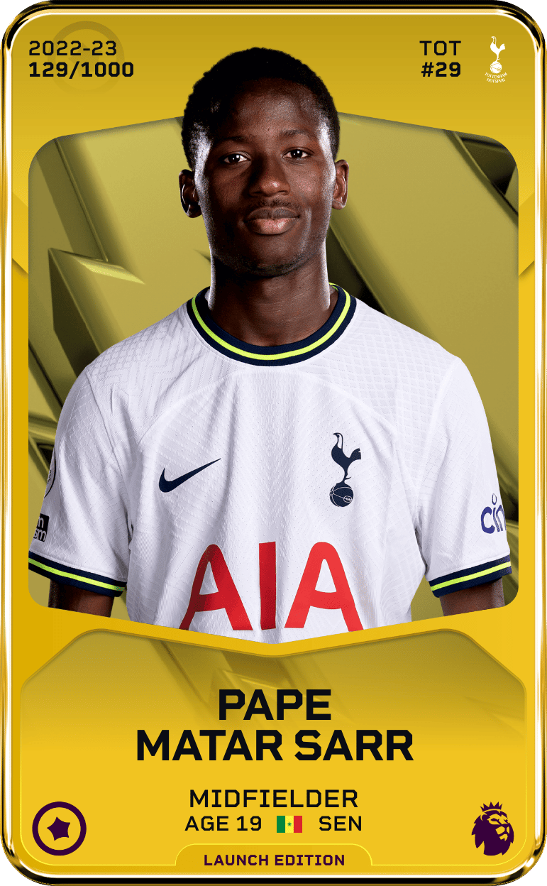 Pape Matar Sarr 2022-23 • Limited 129/1000