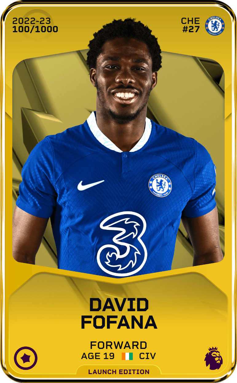 David Fofana 2022-23 • Limited 100/1000