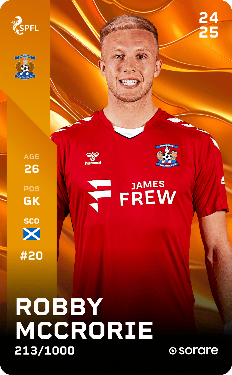 Robby McCrorie 2024-25 • Limited 213/1000