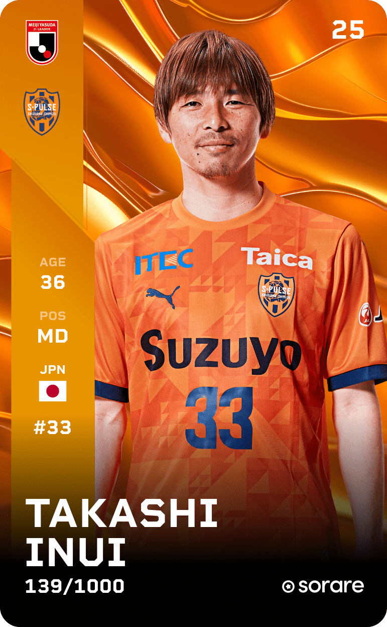 Takashi Inui 2025-26 • Limited 139/1000