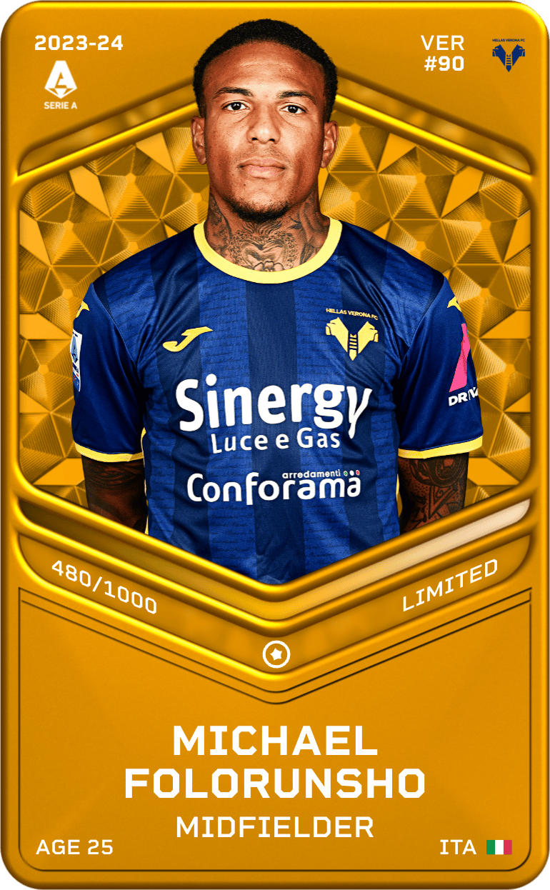 Michael Folorunsho 2023-24 • Limited 480/1000