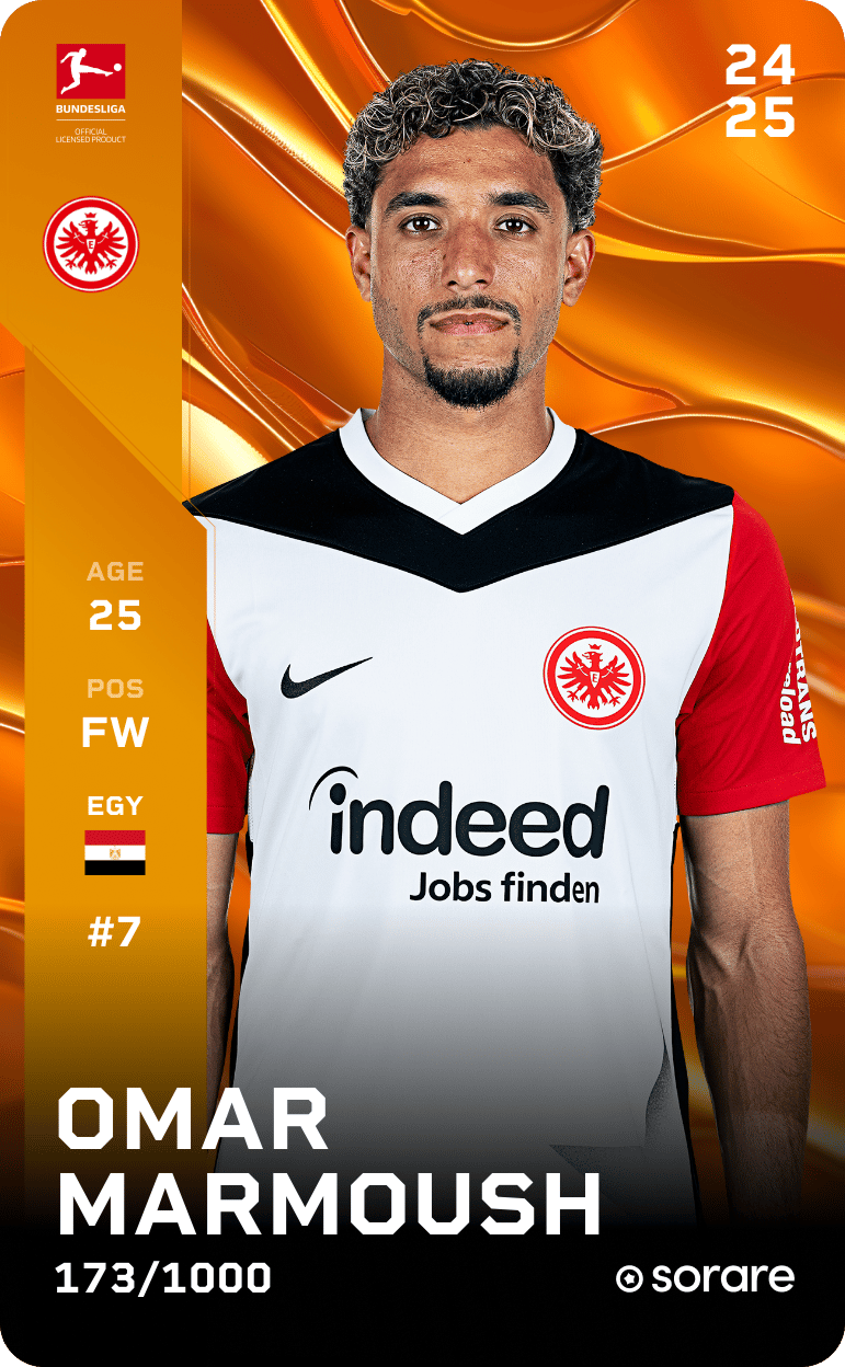 Omar Marmoush 2024-25 • Limited 173/1000