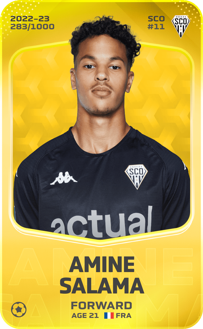 Amine Salama 2022-23 • Limited 283/1000