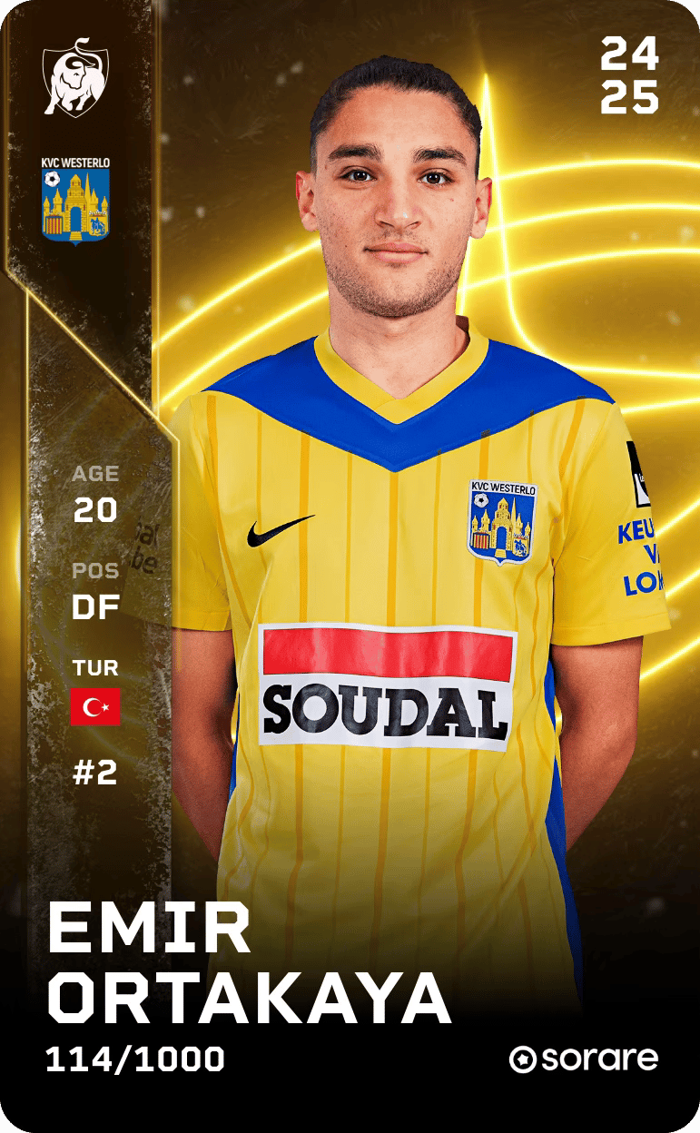 Emir Ortakaya 2024-25 • Limited 114/1000
