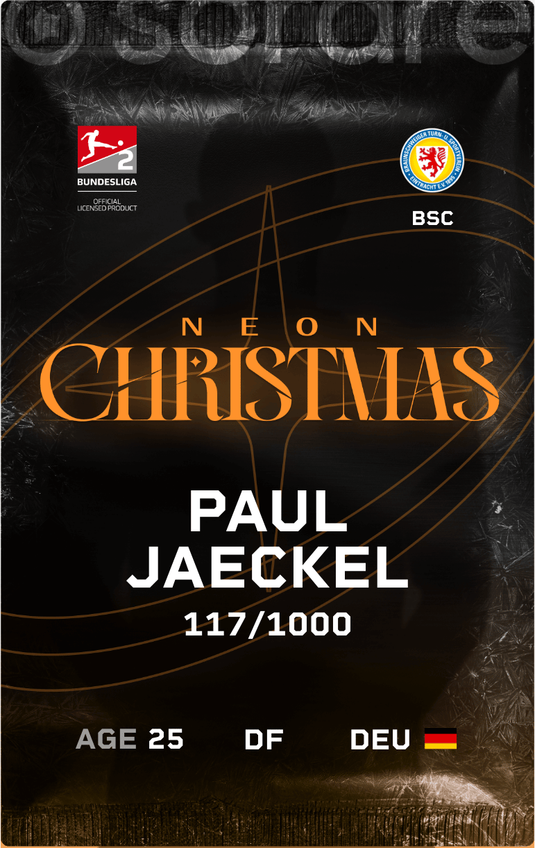 Paul Jaeckel 2024-25 • Limited 117/1000