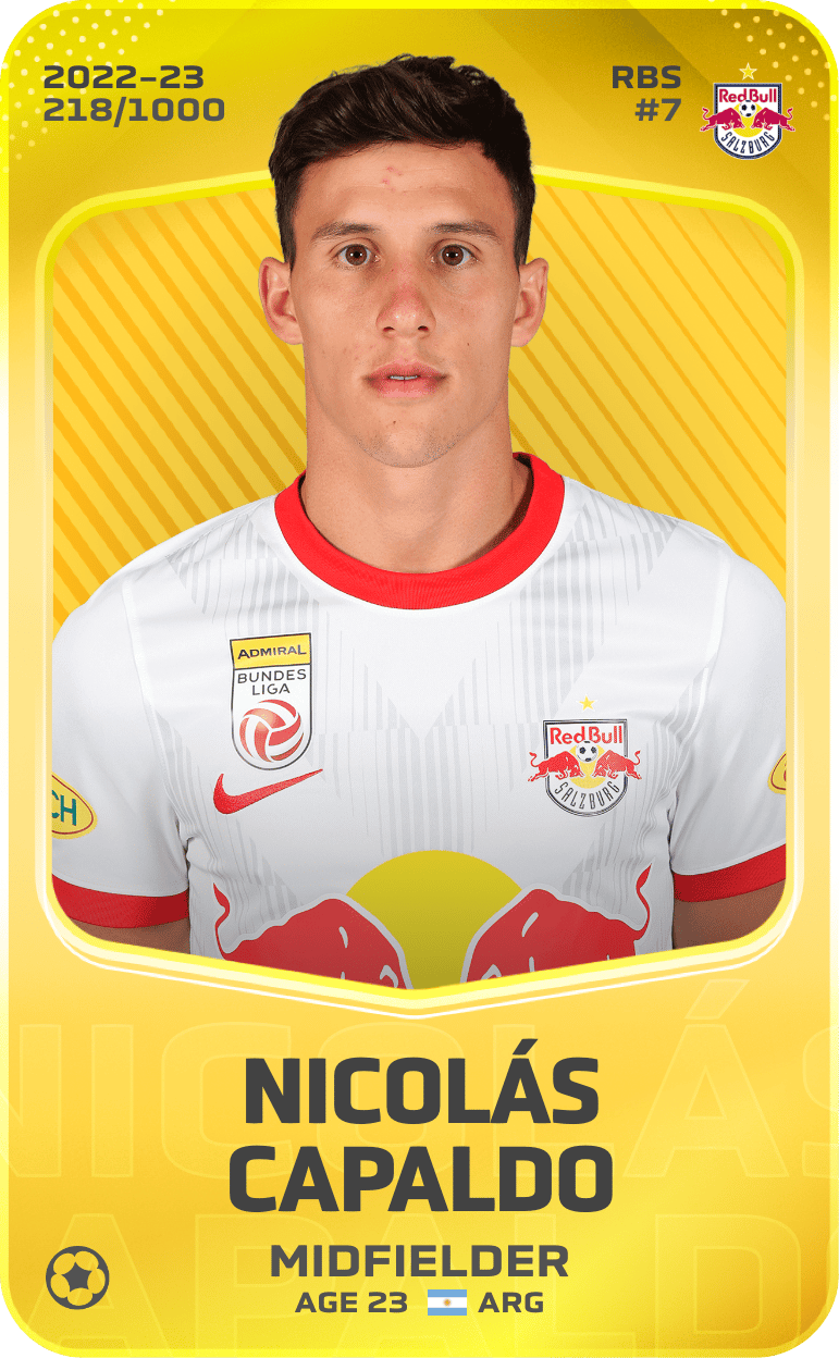 Nicolás Capaldo 2022-23 • Limited 218/1000