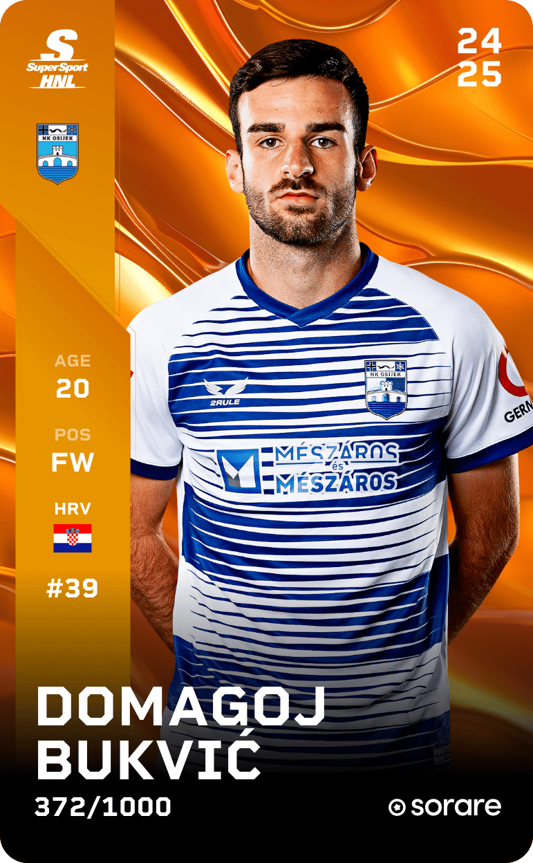 Domagoj Bukvić 2024-25 • Limited 372/1000