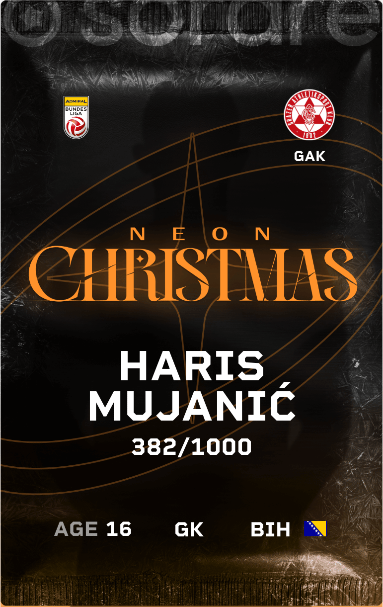 Haris Mujanić 2024-25 • Limited 382/1000