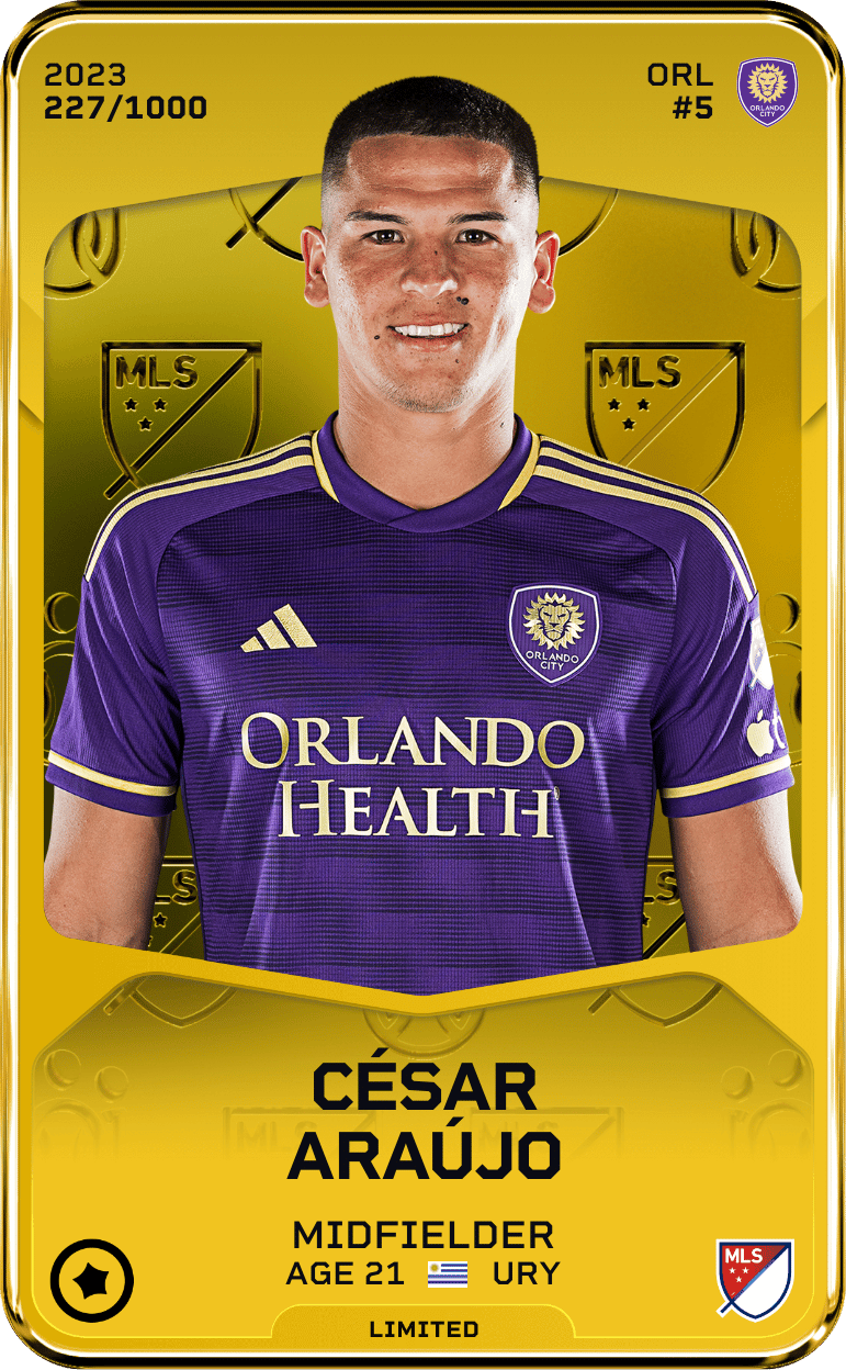 César Araújo 2023-24 • Limited 227/1000