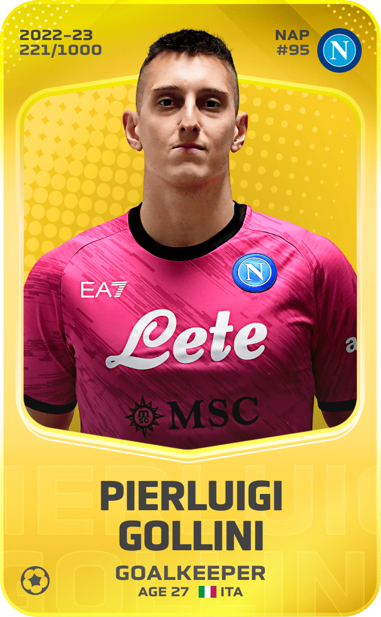 Pierluigi Gollini 2022-23 • Limited 221/1000