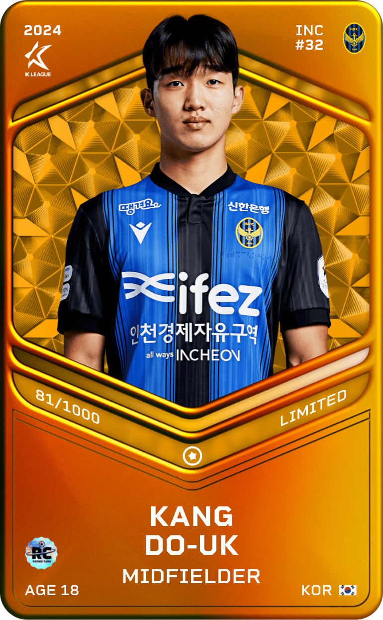 Kang Do-Uk 2024-25 • Limited 81/1000