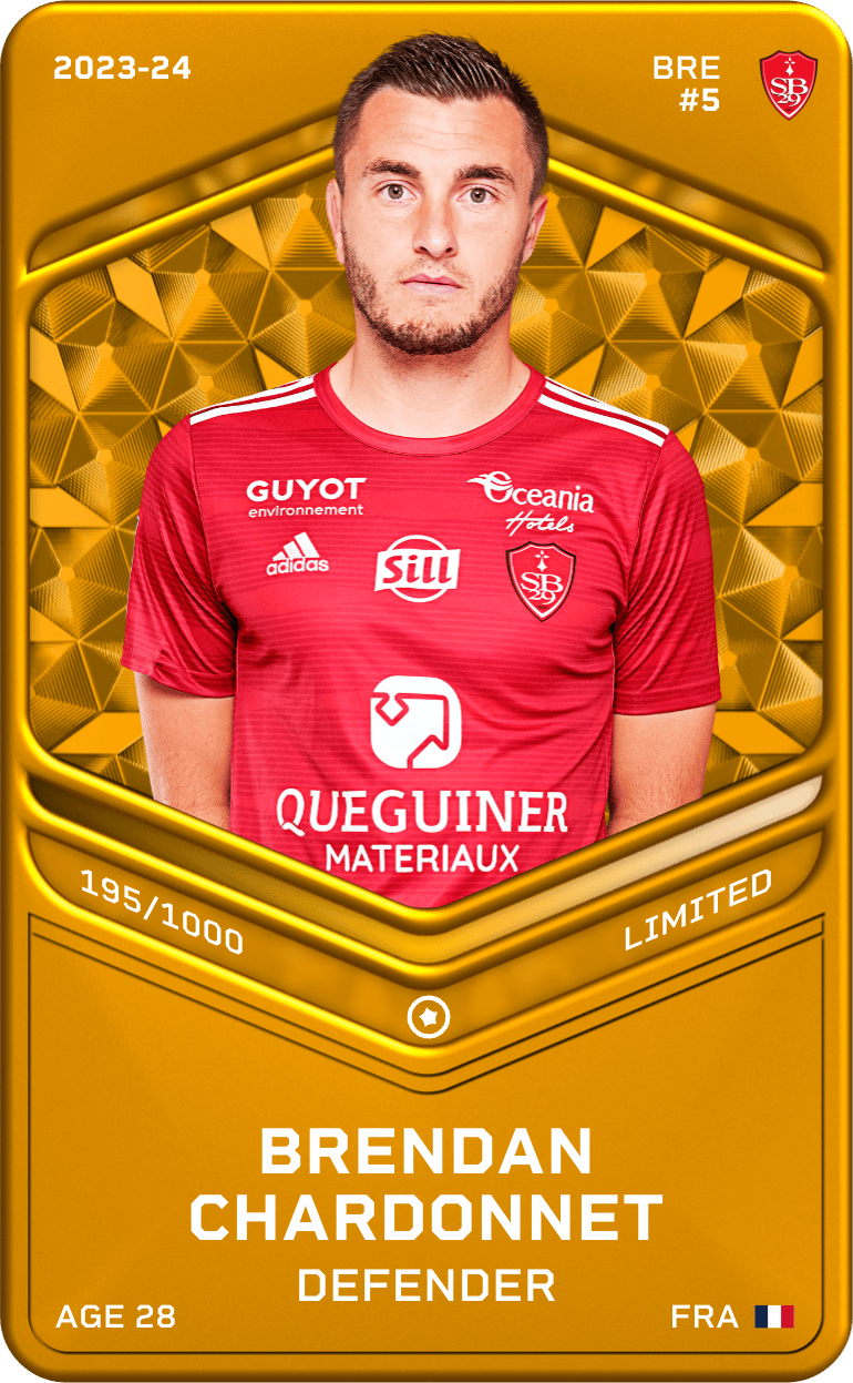 Brendan Chardonnet 2023-24 • Limited 195/1000