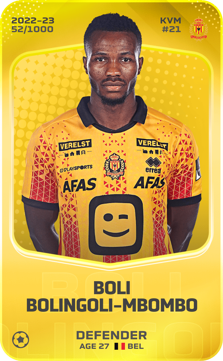 Boli Bolingoli-Mbombo 2022-23 • Limited 52/1000