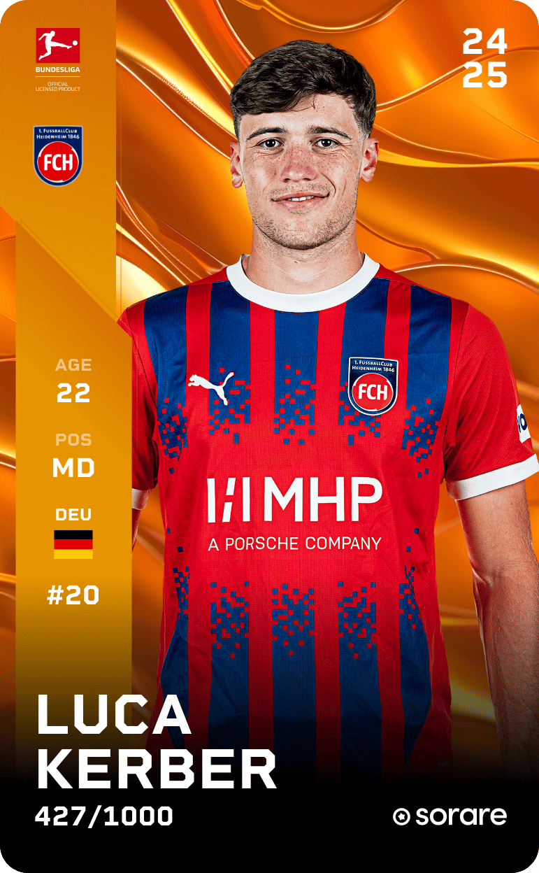 Luca Kerber 2024-25 • Limited 427/1000
