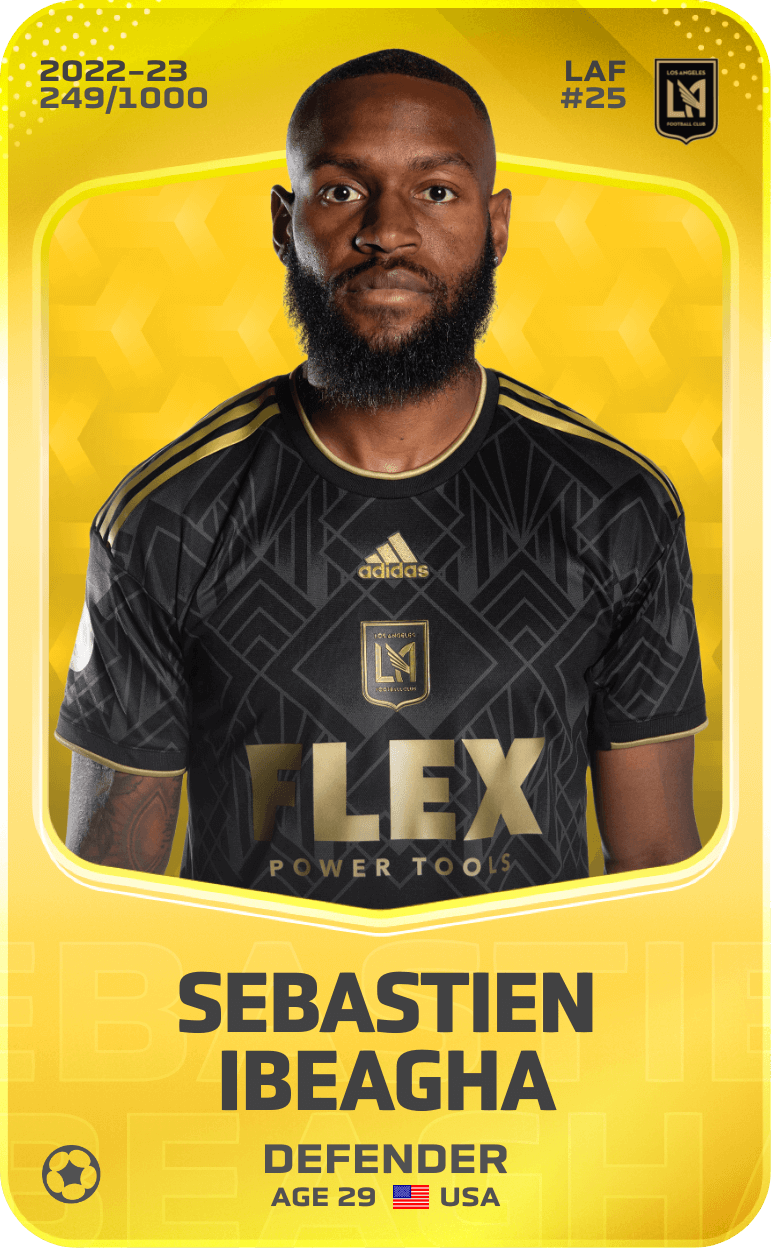 Sebastien Ibeagha 2022-23 • Limited 249/1000