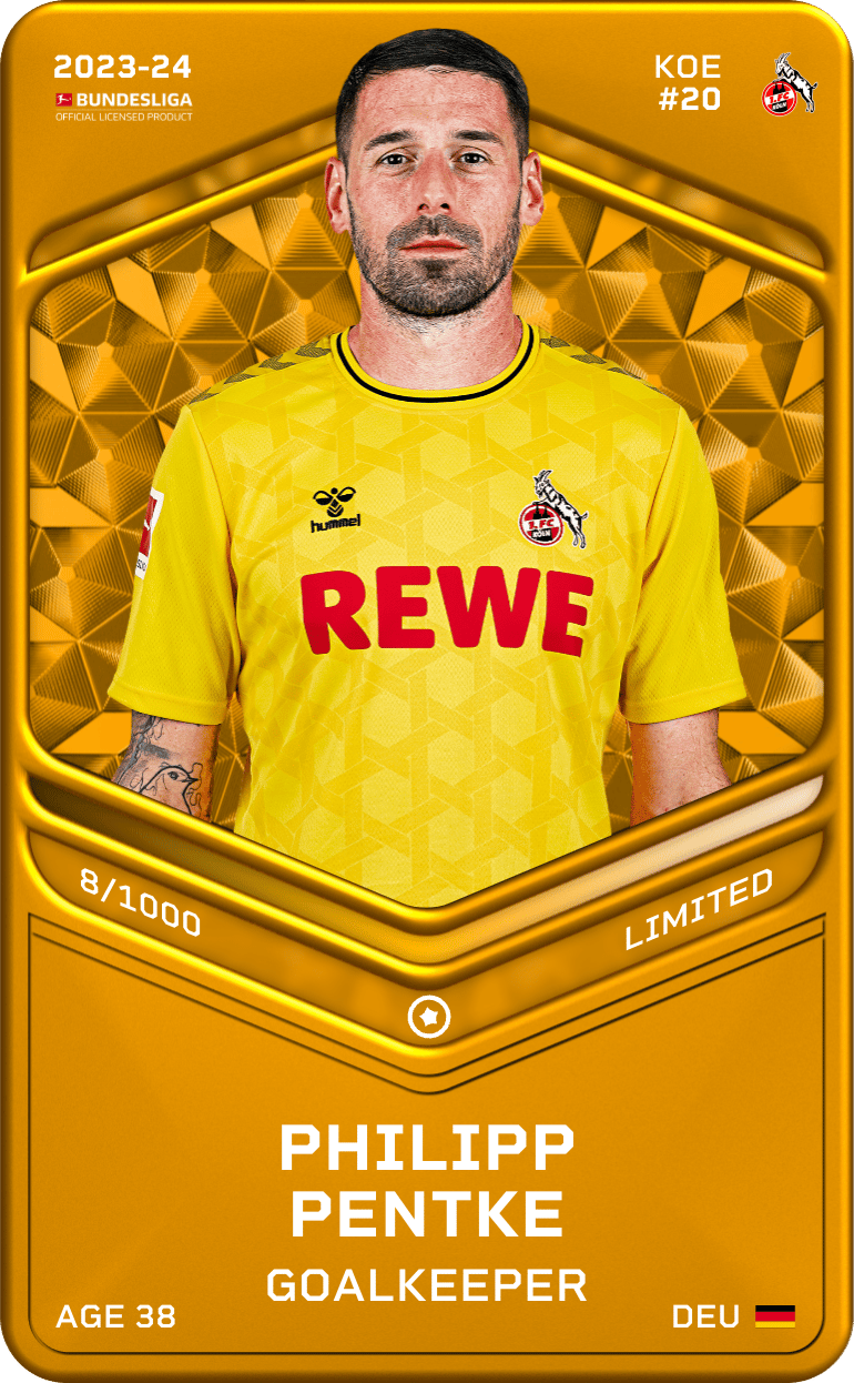 Philipp Pentke 2023-24 • Limited 8/1000