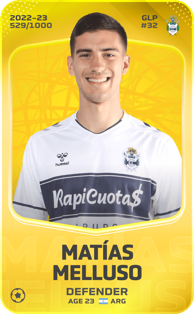 Matías Melluso 2022-23 • Limited 529/1000