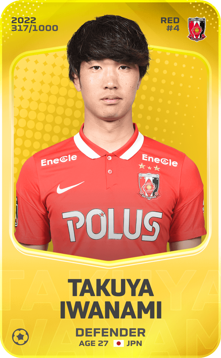 Takuya Iwanami 2022-23 • Limited 317/1000