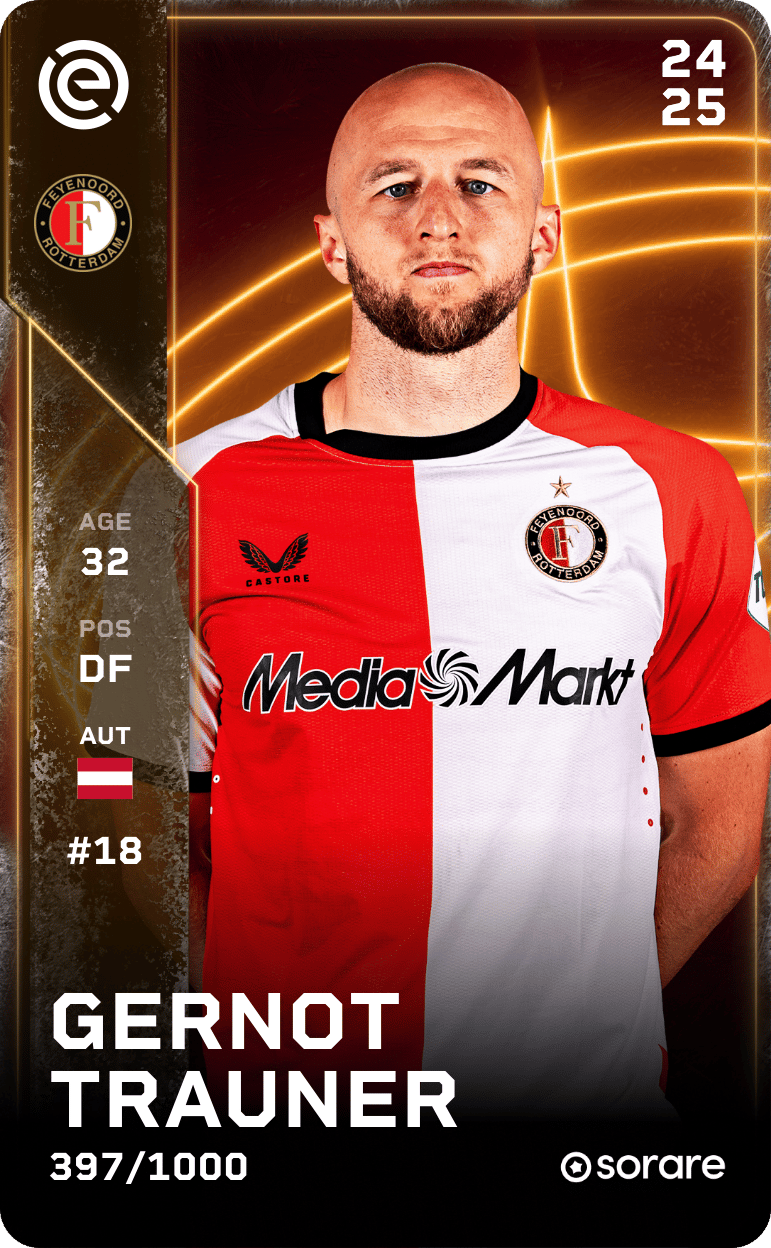 Gernot Trauner 2024-25 • Limited 397/1000