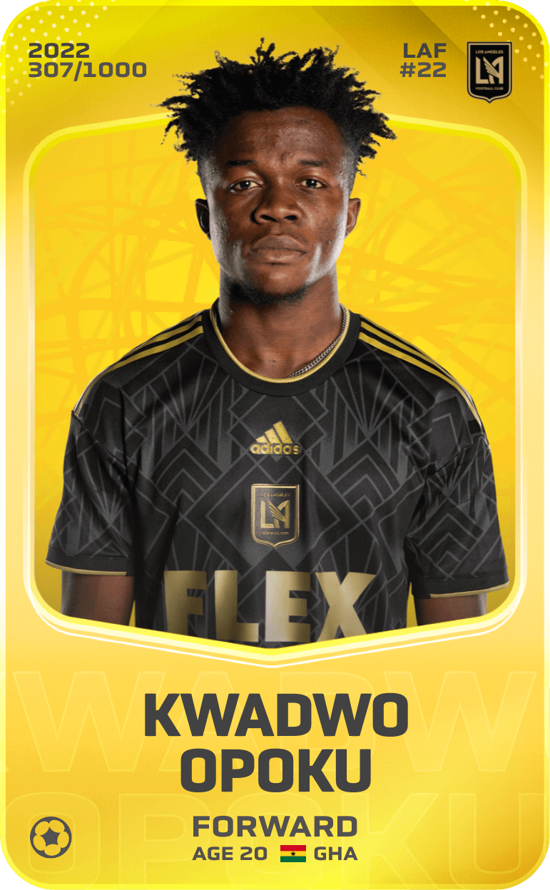 Kwadwo Opoku 2022-23 • Limited 307/1000