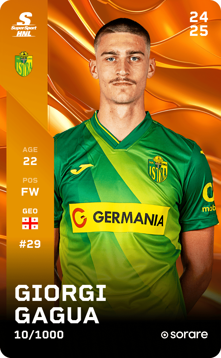Giorgi Gagua 2024-25 • Limited 10/1000