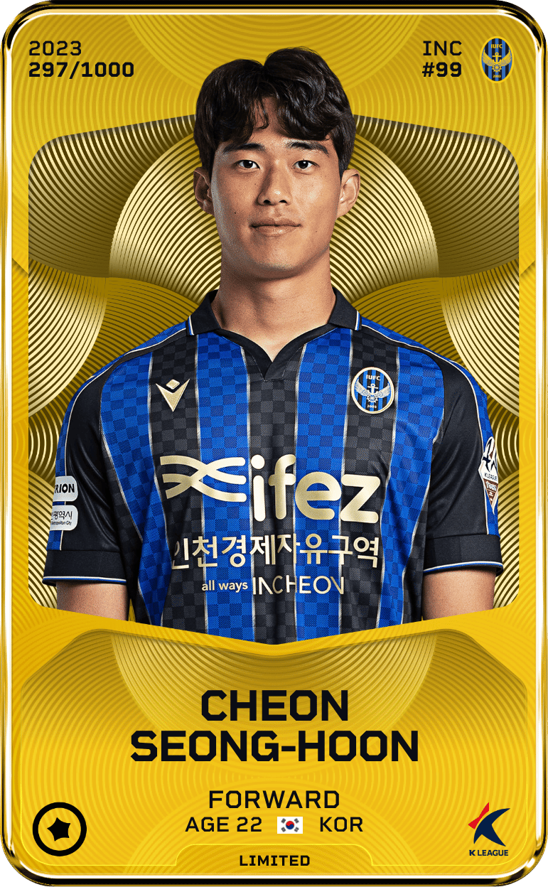 Cheon Seong-Hoon 2023-24 • Limited 297/1000