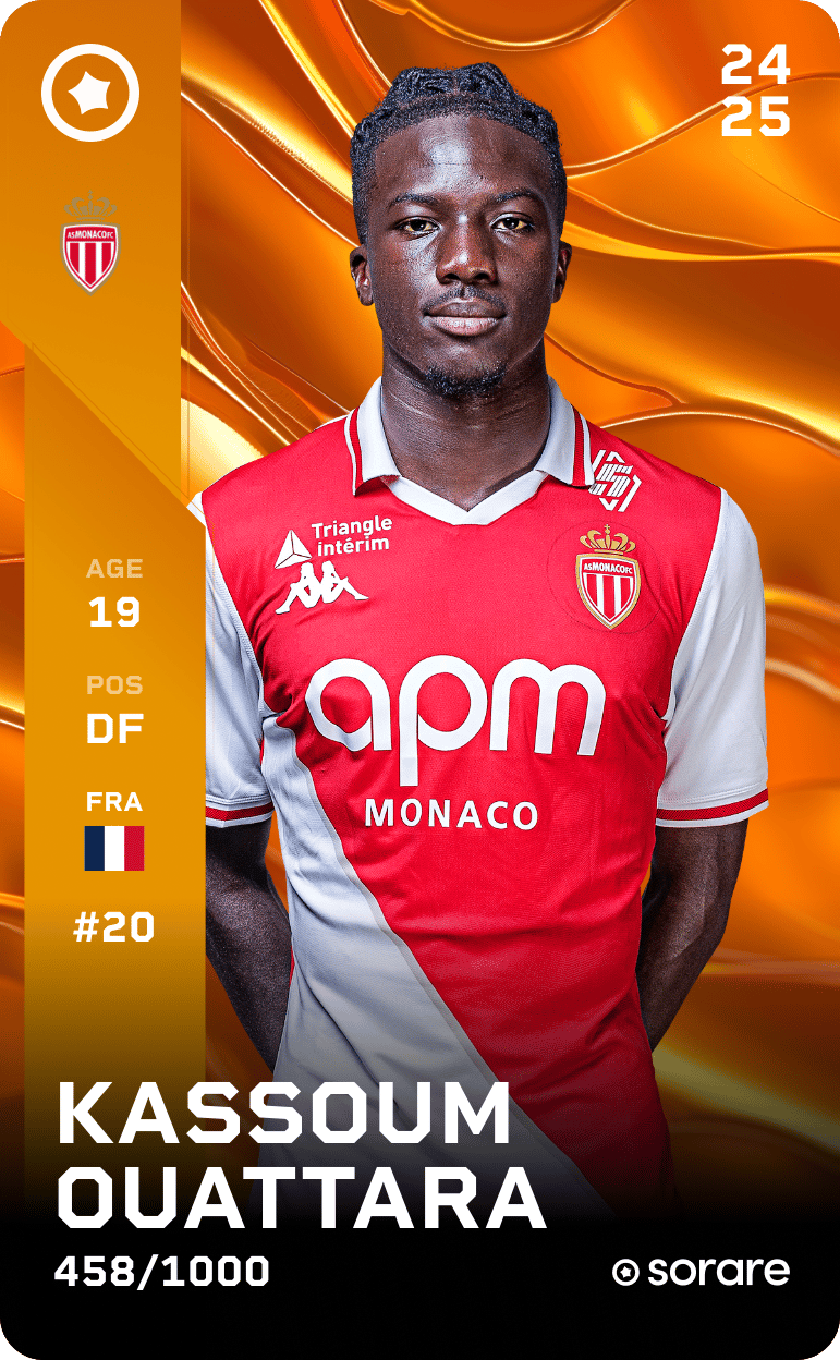 Kassoum Ouattara 2024-25 • Limited 458/1000