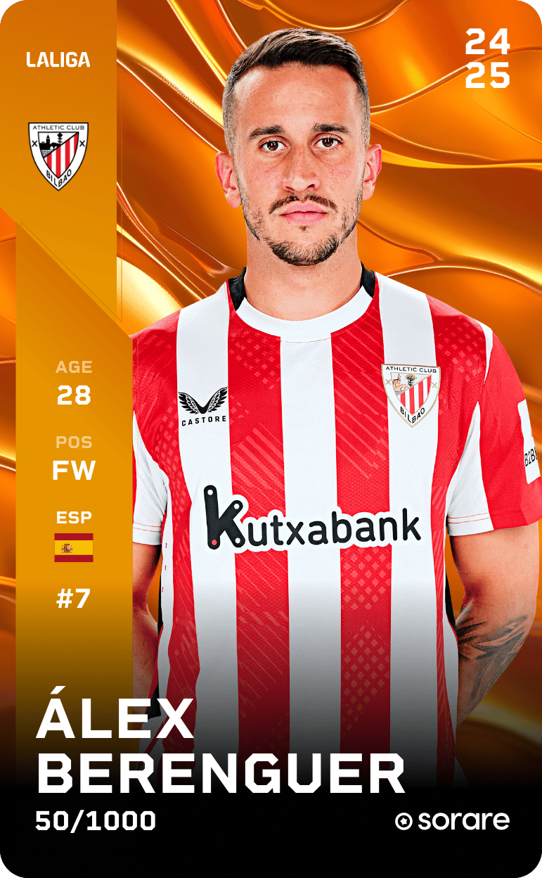 Álex Berenguer 2024-25 • Limited 50/1000