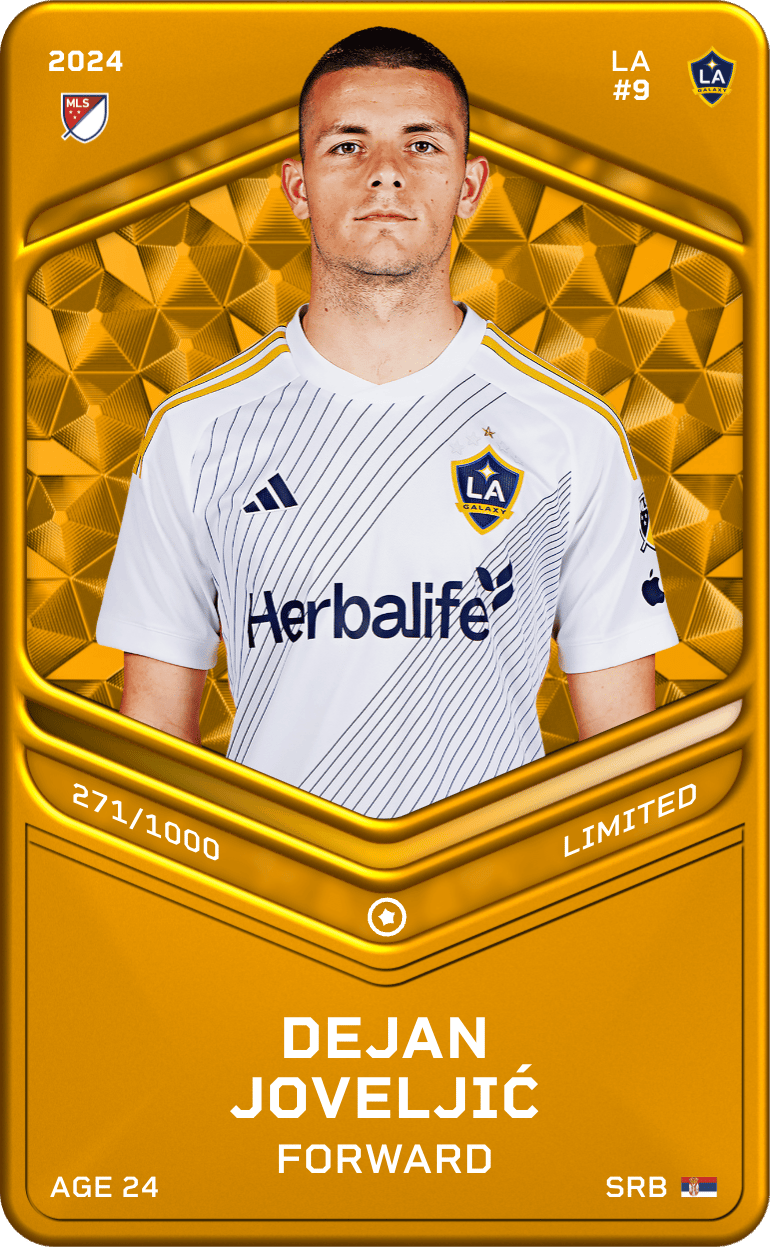 Dejan Joveljić 2024-25 • Limited 271/1000