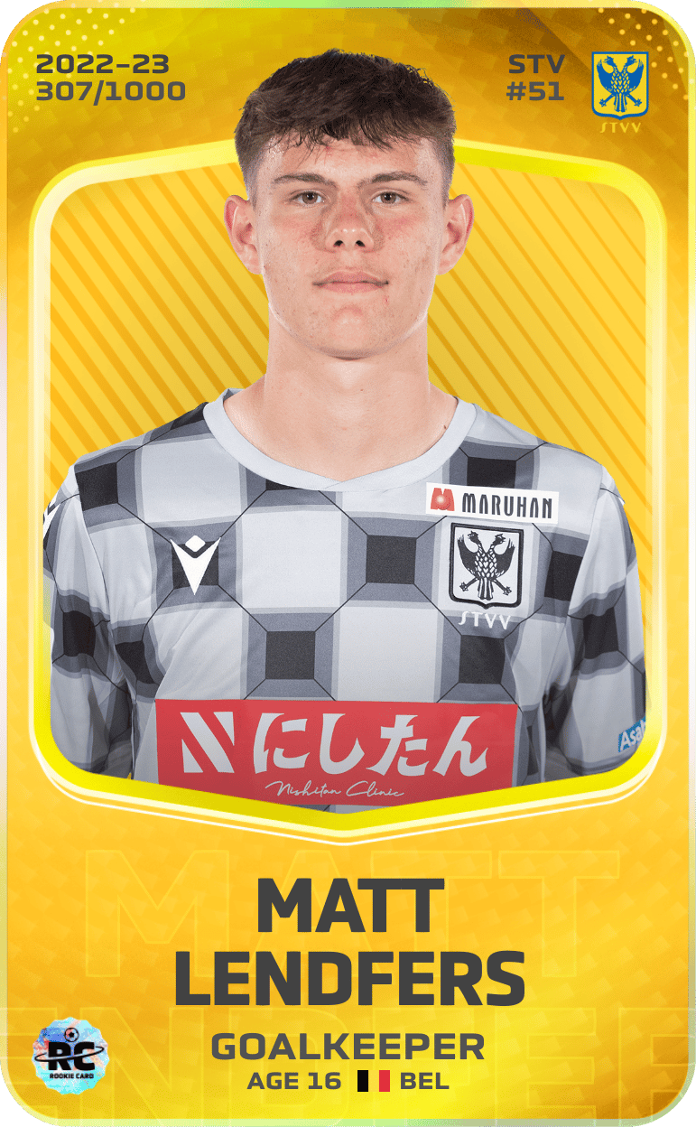 Matt Lendfers 2022-23 • Limited 307/1000