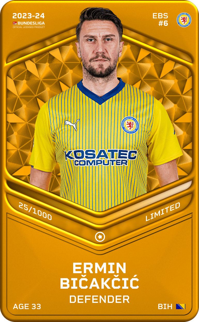 Ermin Bičakčić 2023-24 • Limited 25/1000