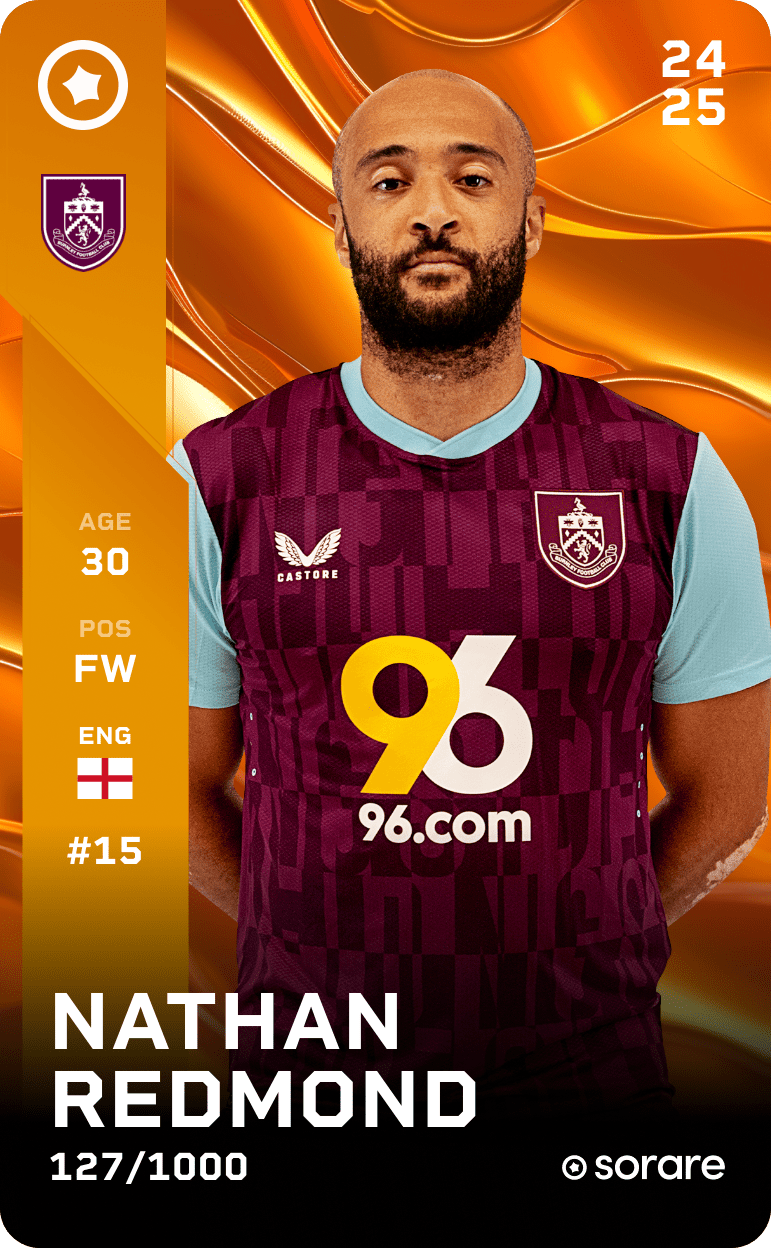Nathan Redmond 2024-25 • Limited 127/1000