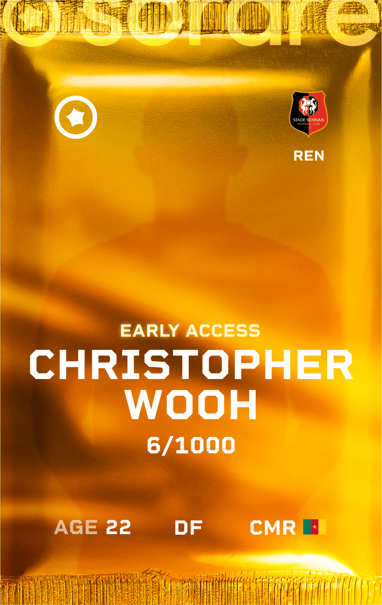 Christopher Wooh 2024-25 • Limited 6/1000